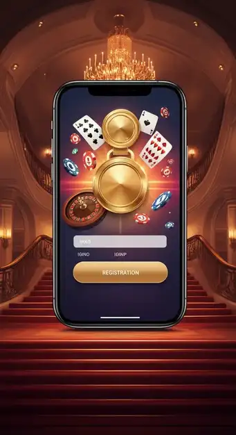 Interface d'inscription rapide du Coolzino Casino affichant les champs email et mot de passe pour un accès sécurisé et rapide au jeu en ligne.